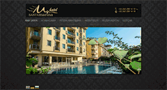 Desktop Screenshot of hotelsantamarina.com